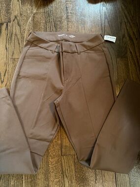 Old Navy Brown High Waisted Pixie Pants